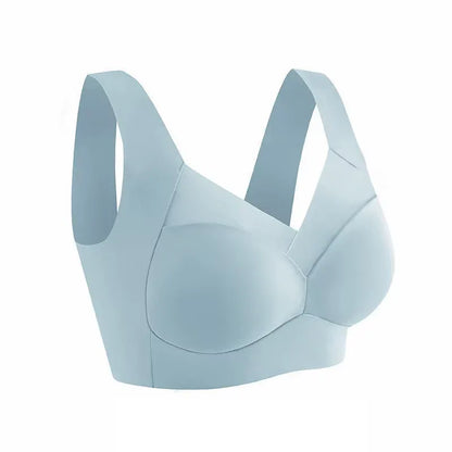 Allegra Cool Comfort Bra - Plus Size Wireless Ice Silk | KChill