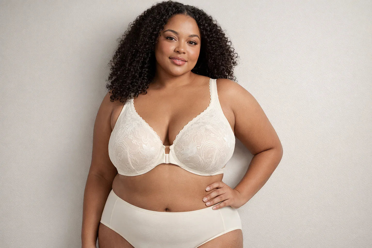 Lace Elegance Front-Close Underwire Bra | KChill - K Chill Collections