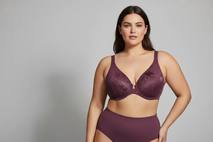 Lace Elegance Front-Close Underwire Bra | KChill - K Chill Collections